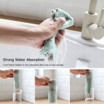 SOBBY 10 Pcs Microfiber Cloth Small Size Kitchen Dish Cleaning Nonstick Oil Coral Velvet Microfiber Wipes Magic Oil Resistant Kitchen Cleaning Cloth -10 pcs - 15cm x 27cm (15 x 27cm) - Image 5