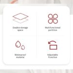 YouBella Jewellery Organiser PU Leather Zipper Portable Storage Box Case with Dividers Container for Rings, Earrings, Necklace Home Organizer, Pink (Style 1) - Image 4