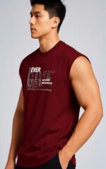 JUARI BE A GENTLEMAN Men's Sleeveless Tank Top – Premium Cotton Blend Muscle Fit Gym Vest | Casual Summer Workout Shirt | Breathable & Lightweight Fitness Wear for Bodybuilding, Running & Daily Use - Image 11