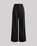 Nermosa High-Waist Korean Trousers with Wide Baggy Fit | Trendy GenZ Streetwear Pants - Image 13