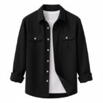 DEELMO Men’s Stylish Cotton Blend Casual Shirt || Full Sleeve Button-Down Shirt with Dual Flap Pockets || Comfortable Breathable Fabric || Perfect for Casual Office and Outing Wear - Image 7