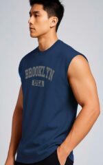 JUARI BE A GENTLEMAN Men's Sleeveless Tank Top – Premium Cotton Blend Muscle Fit Gym Vest | Casual Summer Workout Shirt | Breathable & Lightweight Fitness Wear for Bodybuilding, Running & Daily Use - Image 15