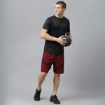 ATICX Slim Fit Polyester Sports T-Shirt for Men - Round Neck Quick Dry Fit Half Sleeve Breathable Stylish Gym & Workout Tee - Lightweight Running Cycling Football Swimming Training Sportswear Top - Image 5