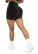 Gym While This Exercise Seamless Yoga Stretch Butt Yoga Sport Fitness Exercise for Women Stretchy Women's High Waist Shapeware Shorts Butt Lift Workout Athletic Tummy Control - Image 23