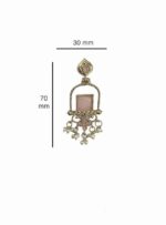 Mehendi Polish Earrings – Traditional Design for Women - Image 7