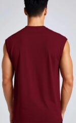 JUARI BE A GENTLEMAN Men's Sleeveless Tank Top – Premium Cotton Blend Muscle Fit Gym Vest | Casual Summer Workout Shirt | Breathable & Lightweight Fitness Wear for Bodybuilding, Running & Daily Use - Image 2