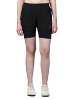 CHKOKKO Gym Shorts for Women Workout Sports Running Quick Dry Fit Double Layer Inner Compression with Pockets Breathable Lightweight Wear - Image 6