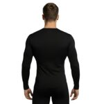 Unbeatable Mens Sports Running Set | Polyester Spandex Compression Shirt and Tights for Men Workout Combo Set | Long Sleeve Quick-Dry Fitness Track Suit for Man - Image 3
