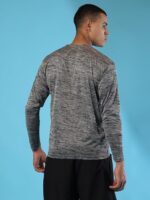 CHKOKKO Men's Round Neck Full Sleeve Regular Fit Lightweight Quick Dry Activewear Gym T Shirt for Workout Training Running and Activities - Image 10