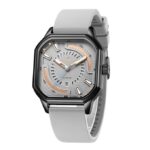 Daniel Hechter Paris Rivoli Collection Modern Analog Watch for Men with Octagon Dial and Silicon Band-DHM1003 - Image 26
