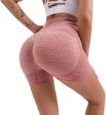 Gym While This Exercise Seamless Yoga Stretch Butt Yoga Sport Fitness Exercise for Women Stretchy Women's High Waist Shapeware Shorts Butt Lift Workout Athletic Tummy Control - Image 10