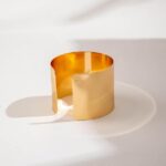 Shining Diva Fashion Gold Plated Latest Stylish Kada Bangle Cuff Bracelet for Women & Girls - Image 4