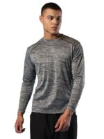 CHKOKKO Men's Round Neck Full Sleeve Regular Fit Lightweight Quick Dry Activewear Gym T Shirt for Workout Training Running and Activities - Image 7