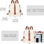 Backpack for Women | Office,Travels & Daily Use | Trendy & Casule Backpack | Stylish Vegan Leather Backpack Bags for College Girl | Shoulder Bag for office | Best Gift for Wife Sister Friend - Image 6