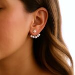 Korean earrings for girls stylish | Pack of 4 | Studs, Dangles, Chain & Drop Designs | Earings For Women And Girls | Trending earrings combo of 4 - Image 6