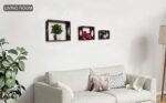 Home Sparkle MDF Wooden Wall Shelves (Brown) - Image 7