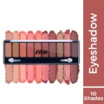 Nykaa Eyes On Me! 10-in-1 Eyeshadow Palette - Beachside Peach - Image 3