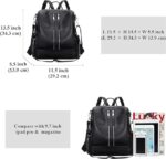 Backpack for Women | Office,Travels & Daily Use | Trendy & Casule Backpack | Stylish Vegan Leather Backpack Bags for College Girl | Shoulder Bag for office | Best Gift for Wife Sister Friend - Image 12