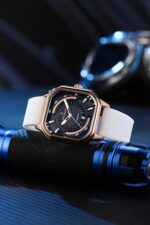 Daniel Hechter Paris Rivoli Collection Modern Analog Watch for Men with Octagon Dial and Silicon Band-DHM1003 - Image 38