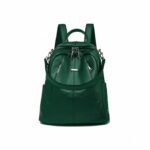 Anti-Theft Cross Leather Backpack & Purse for Women | Shoulder Bag for Women and Girls | College Bag for Girls | Multipurpose Travel backpack| Durable | Convertible - Image 5