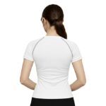 NINQ Women’s Half Sleeve Compression T-Shirt | Premium Gym & Sports Wear for Running, Training, Yoga, Cycling & Workouts | Quick-Dry, Stretchable Athletic for Women - Image 6