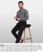 CB-COLEBROOK Men's Regular Fit Solid Soft Touch Cotton Casual Shirt with Pocket Design with Spread Collar & Full Sleeves (Available in Plus Size) - Image 6