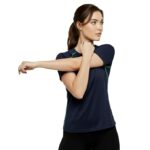 NINQ Women’s Half Sleeve Compression T-Shirt | Premium Gym & Sports Wear for Running, Training, Yoga, Cycling & Workouts | Quick-Dry, Stretchable Athletic for Women - Image 15