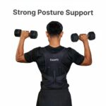 Posture Corrector Belt for Men & Women, 1 Year Warrenty | Universal Fit Posture Corrector | Premium Neoprene & Strong Velcro Strap | Relief for Upper, Lower Back, Lumbar, Neck, Sciatics, Vertebral, Shoulder Pain | Made in India - Image 8