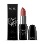 RENEE Prime Matte Lipstick - Velvet Mauve, Lightweight & Long-Lasting Formula, Creamy Matte Finish, One Swipe Application, Non-Drying, Vitamin E Infused, 4.5Gm - Image 2