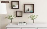 Home Sparkle MDF Wooden Wall Shelves (Brown) - Image 6