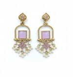 Mehendi Polish Earrings – Traditional Design for Women - Image 13