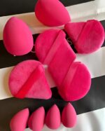 Multi-Shape Makeup Sponge Set | 20 Piece Beauty Puff Collection with Headband and Clean Sponge | Pink, Purple, Beige & Bright Sets | Face Blender Kit for Cream, Liquid & Powder | Aesthetic and Functional Makeup Tool (Brown, 20Pcs) - Image 15