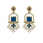 Mehendi Polish Earrings – Traditional Design for Women - Image 8