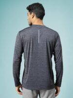 CHKOKKO Men's Round Neck Full Sleeve Regular Fit Lightweight Quick Dry Activewear Gym T Shirt for Workout Training Running and Activities - Image 16