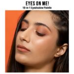 Nykaa Eyes On Me! 10-in-1 Eyeshadow Palette - Beachside Peach - Image 8