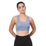 CHKOKKO Women's Blended Padded Non-Wired Sports Bra - Image 9