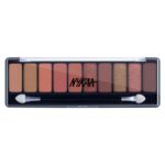 Nykaa Eyes On Me! 10-in-1 Eyeshadow Palette - Beachside Peach - Image 2