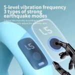 Percussion Massage Ring for Full Body Pain Relief- J16A, Rechargeable Cordless Deep Tissue Massage Ring Machine with Strap for Legs, Arms, Use at Home, Gym & During Travel - 8 Massager Modes - Image 5