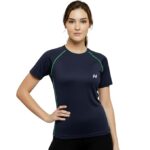 NINQ Women’s Half Sleeve Compression T-Shirt | Premium Gym & Sports Wear for Running, Training, Yoga, Cycling & Workouts | Quick-Dry, Stretchable Athletic for Women - Image 14