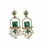 Mehendi Polish Earrings – Traditional Design for Women - Image 11