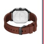 Daniel Hechter Paris Rivoli Collection Modern Analog Watch for Men with Octagon Dial and Silicon Band-DHM1003 - Image 5