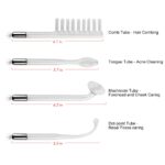 OZONE High Frequency Machine, Fortech Portable Handheld Skin Tightening Acne Spot Wrinkles Remover Beauty Therapy Puffy Eyes Facial Machine - Image 2