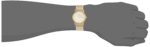 Sonata Bandhan Quartz Analog With Day & Date White Dial Two Toned Silver & Gold Stainless Steel Strap Watch for Couple - NT11418100BM01 - Image 6