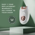Winston Rechargeable Body Epilator and Shaver for Women Facial Hair Remover Machine | Mini Portable Electric Body Shaver | Bikini Trimmer - 90 min Runtime - Image 7