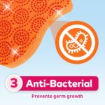 Scotch-Brite Scrub Dots Non-Scratch Sponge, Suitable for Ceramics and Non-Stick Ware, rinses Clean and Stays Odor Free (2 Pieces) - Image 6