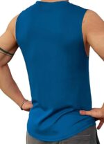 AUSK Men Vest || Gym Tshirt for Men || Karma Printed Sleeveless Regular Fit T Shirt for Mens - Image 9