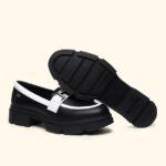 YOHO Stella 001 Slip-on Loafers for Women | Comfortable & Stylish Block Heel | Fashion Moccasins with Footpharma Footbed | Perfect for Casual, Formal Shoe - Image 7