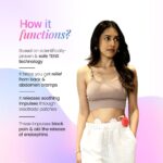 WELME Period Pain Relief Device Relief from Menstrual Cramp and Period Pain | Electric Rechargeable PATENTED TENS Technology 3+ years usage Easy to Wear Clinically Tested Drug Free No Side Effects - Image 2