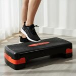 XTRIM Aerobic Stepper Without Height Adjustments, Stepper with 2 Height Adjustments - 10 & 15cm, 4 Anti-Skid Rubber Pads for Legs, Slip-Resistant Platform, for Cardio Workout (Supports 250Kg Weight) - Image 10