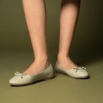 Theater Women Swans Ballerina Flats | Soft Round-Toe Slip-On Bellies with Bow Detail | Lightweight, Stylish & Comfortable Footwear for Office and Casual Outfits - Image 7